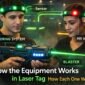 How laser tag equipment works