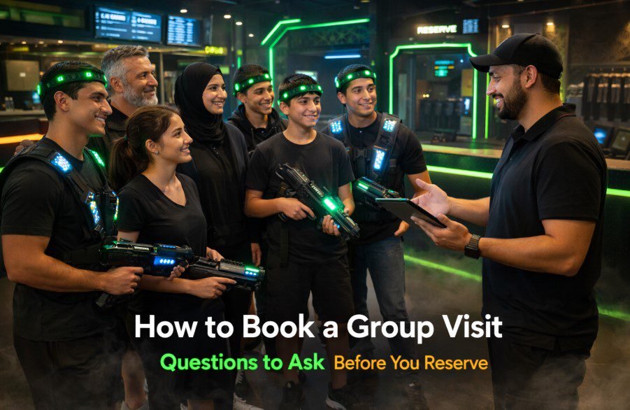 How to Book a Laser Tag Group Visit