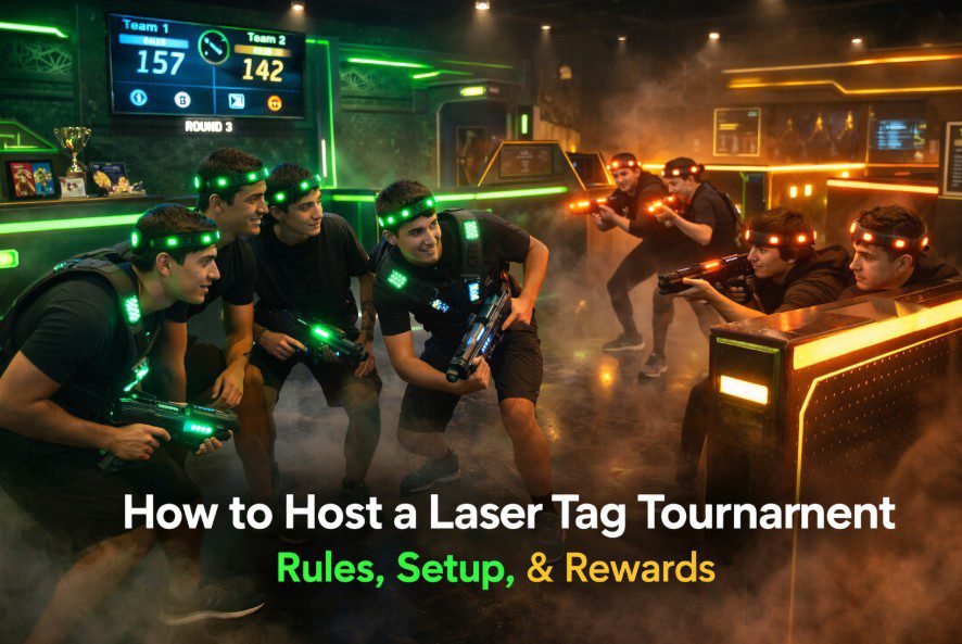 كيفية تنظيم بطولة لعبة الليزر تاغ
