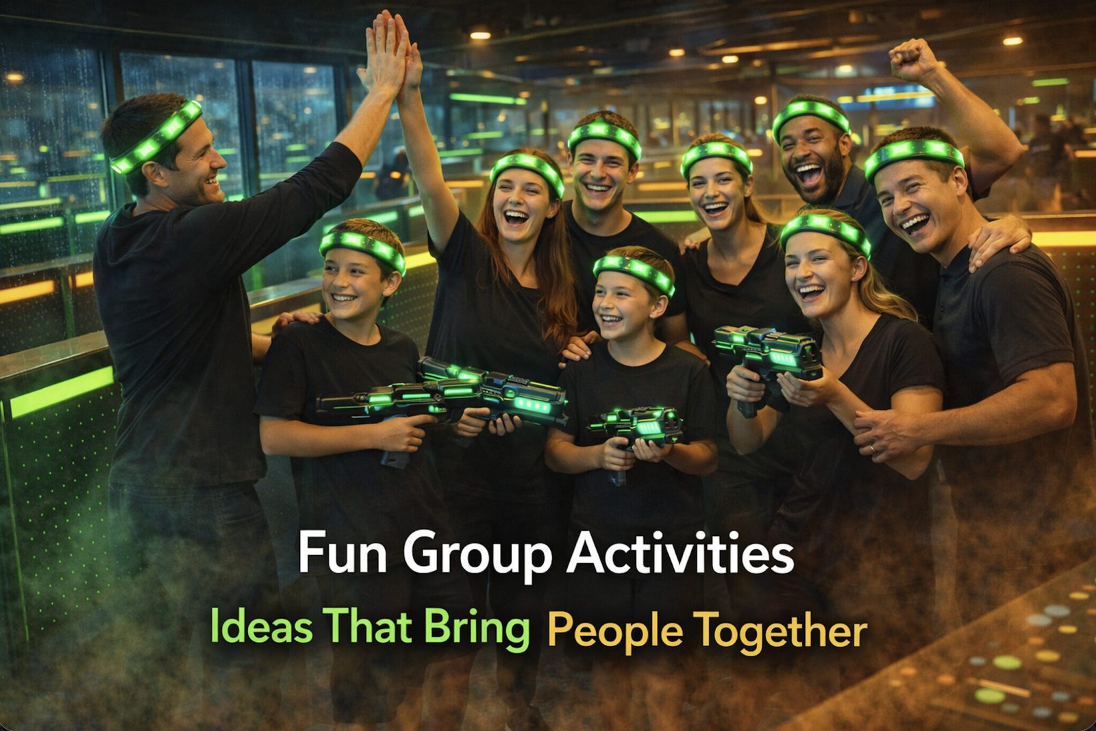 Fun Group Activities. Ideas That Bring People Together