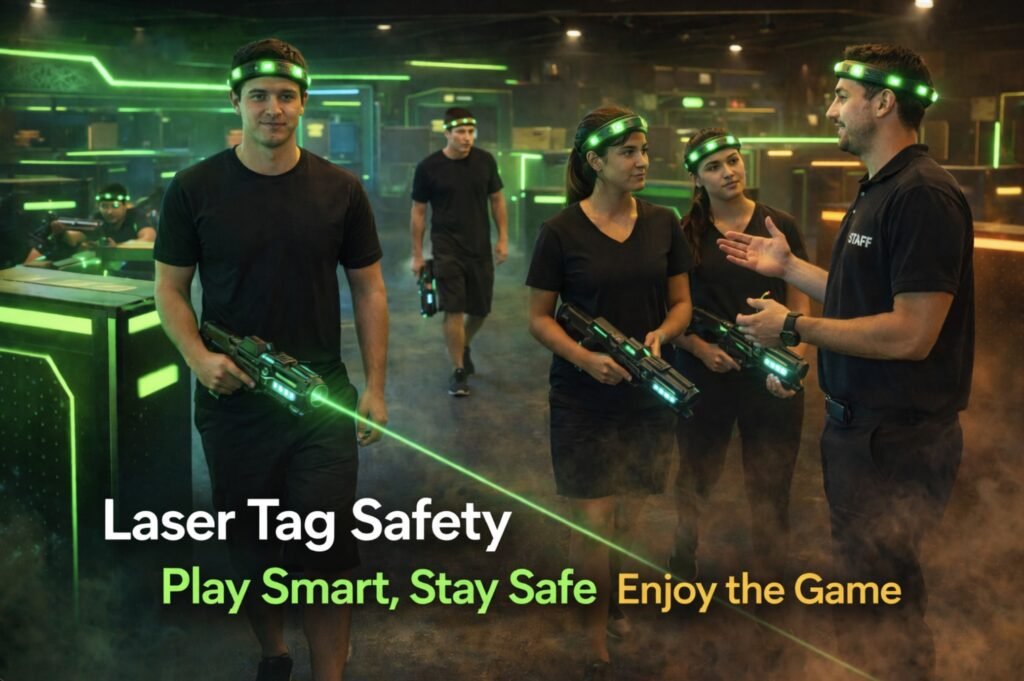 Laser Tag Safety Play Smart Stay Safe Enjoy the Game