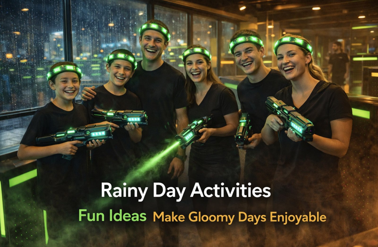 Rainy Day Activities. Fun Ideas to Make Gloomy Days Enjoyable