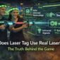 does laser tag use real lasers