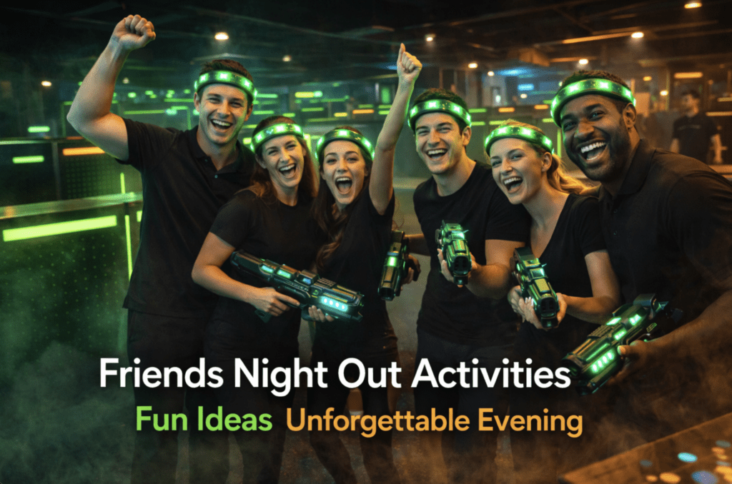 friends night out activities. fun ideas unforgettable evening