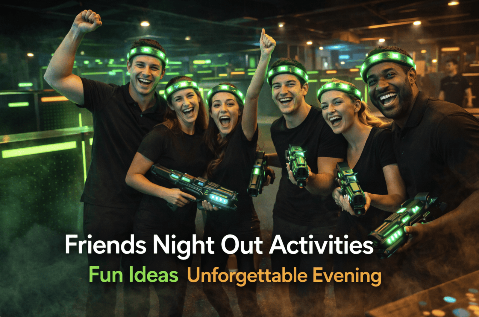 friends night out activities. fun ideas unforgettable evening
