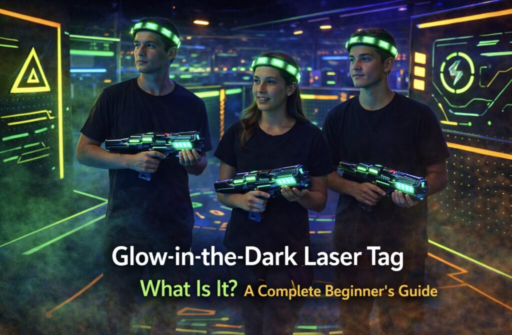 glow in the dark laser tag