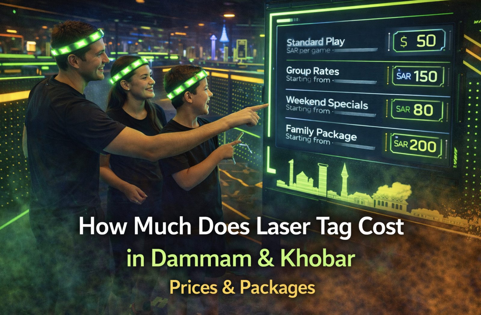 laser tag cost