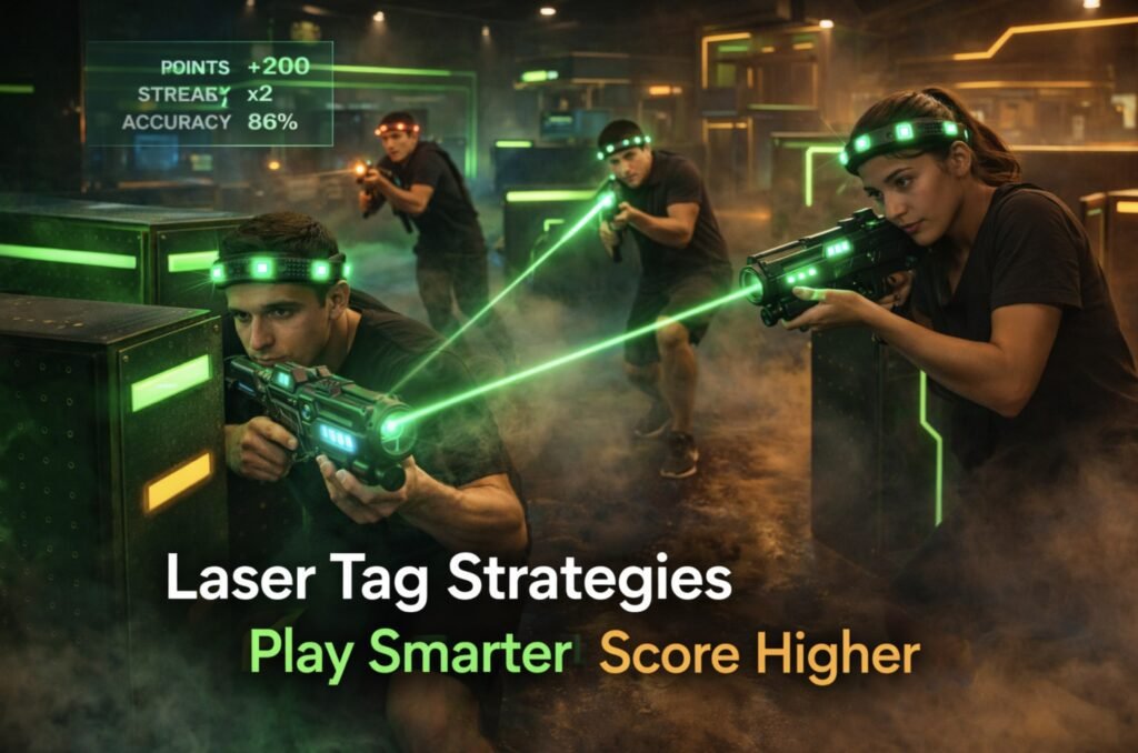 laser tag strategies. play smarter score higher