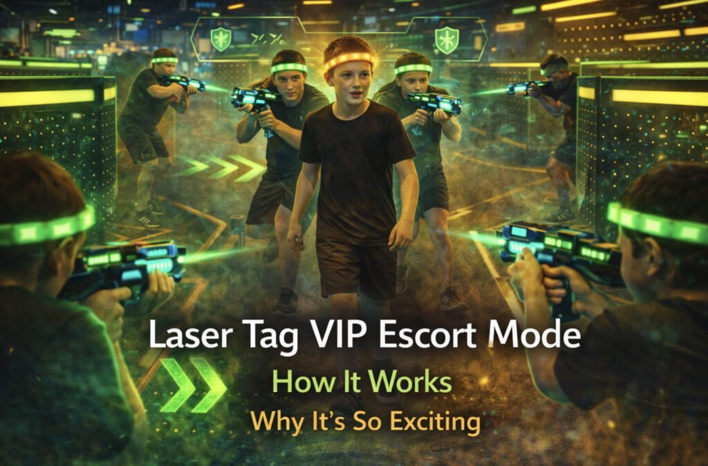 laser tag vip escort mode
